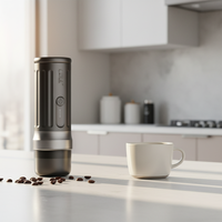 Machine à café italienne portable Cera+ 20 bars haute pression, double extraction chaude et froide, mini machine à expresso pour usage domestique