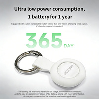 Fournisseur certifié BSCI, batterie remplaçable personnalisée, traceur GPS intelligent pour animaux de compagnie, étanche, mini Airtag, plastique, silicone, batterie d'une durée d'un an