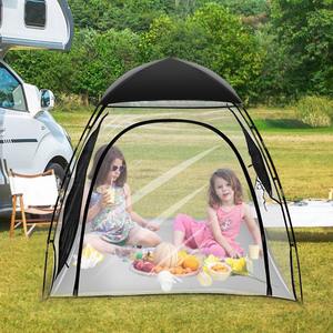 قماش أكسفورد من كلوريد البولي فينيل طبقة مزدوجة للتخييم الصيفي عرض مقاوم للرياح والمطر ودافئ من المطر - Product Image 4