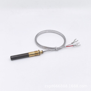 Termopar resistente al calor Zsgd 750, sonda de aleación de cobre y plata de 250 mm para chimenea de gas, calentador de agua, freidora 1950 001 - Product Image 4