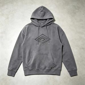 Sudadera con Capucha de Forro Polar con Efecto Ácido, Estilo Hip Hop, para Hombre, Ropa Urbana de Invierno, Hecha a Medida, Novedades, 100% Algodón, Servicio OEM - Product Image 2