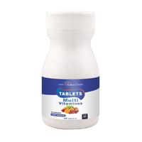 OEM/ODM Multi-vitamines pour le soutien énergétique quotidien - Renforce l'immunité et l'énergie et soutient la santé osseuse avec des vitamines A, B, C, D - 60 comprimés