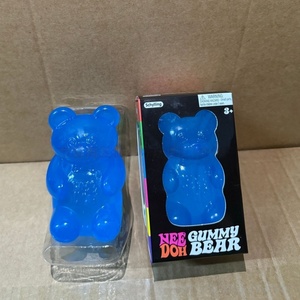 Translucent Needoh <b>Gummy</b> <b>Bear</b> Toy Soft Clear Gel <b>Bear</b> Shape Sensory Desk Toy for Kids Party Gift and Relaxation - Product Image 2