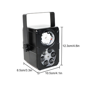 Mini Disco bóng đầy đủ màu sắc RGB LED Đảng ánh sáng với âm thanh kích hoạt tự động chạy 5V USB cho trang trí nội thất DJ Disco bar Dance Floor Đảng - Product Image 6