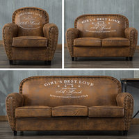 Kleines, frisches, modernes Chesterfield-Sofa mit Schwammfüllung, quadratische Form, dreisitzig, zur Miete für Wohnzimmer und Hotelnutzung