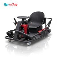 Kart électrique professionnel pour adultes ApexJoy NOVA Drift S2-500W, barre de drift manuelle, 36V Lithium, quadricycle de course acrobatique