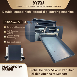 Cortadora de Vinilo de Alta Velocidad HY370DL PRO MAX 1800mm/s, Plotter de 370mm con Alimentación Automática, 1-150PCS, Doble Cabezal, Cámara CCD, Corte Digital - Product Image 1