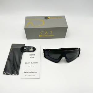 V06 AI Intelligent Smart Glasses with 8MP Camera 2K Video Recording 4GB Translation Voice Assistant <b>Wireless</b> Earphone Sunglasses - Product Image 3