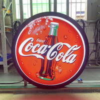 Pantalla LED Redonda Interior P2.5 P3 P4 a Todo Color con Borde para Centro Comercial, Tienda Minorista, Frecuencia de Actualización de 3840Hz, Video Wall