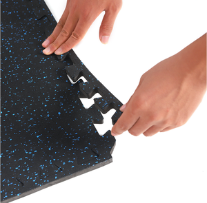 防音ショックアブソービング14mm厚耐摩耗衝撃ゴム + EVA屋内床マット床保護 - Product Image 3