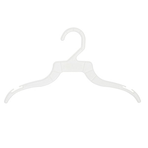 Màu Trắng nhựa bé trẻ em Áo sơ mi nhà máy móc bé móc trẻ em móc áo cho quần áo - Product Image 1