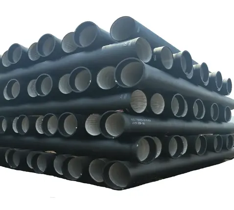 ISO2531 Ductile Iron Pipe of Superior Quality C25 C30 C40 K9 DN80mm-DN2000mm Cast Iron Pipe