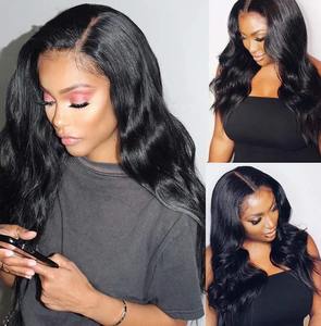 Commercio all'ingrosso 100% capelli umani Peruk parrucche umane Bulk Peruca De Cabelo Humano Perruque Bandeau Cheveux Humains - Product Image 3