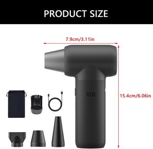 Ventilador Profesional de 130000 RPM y 6000 mAh para Limpieza de Almacenes y Secado de Equipos, Limpiador de Cabello - Product Image 5