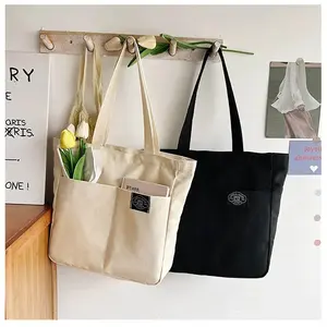 Custom Cheap Price Bolsos Para Mujeres10oz Cotton Tote Bag Shopper Shoulder Bag Big Shopping Vintage Bag Canvas Tote Handbags