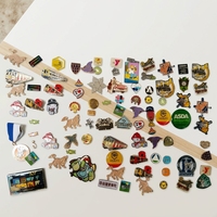 Nouvelle Broche Personnalisée en Métal Thème Football, Épinglette Logo 2D 3D pour Membres de Club Sportif, Cadeaux Souvenirs