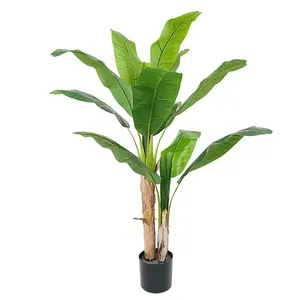 ต้นกล้วยปลอมใบใหญ่จากโรงงานจีน ยี่ห้อโออาร์ทส์ สำหรับตกแต่งบ้าน ผลิตภัณฑ์ใบไม้ปลอม ต้นกล้วยปลอมในกระถาง - Product Image 6
