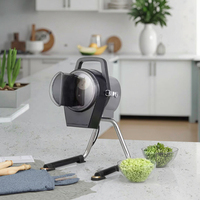 Automatische Keuken Groente & Fruit Snijder Met Motor Snijden Ui Knoflook Chopper Voor Commercieel Gebruik 220V/110V 3 Jaar Garantie