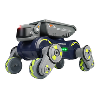 2,4G RC Stunt-Roboterhund-Spielzeug für Kinder, intelligentes, gestensteuerbares, elektrisches Haustier mit Follow-Me-Funktion.