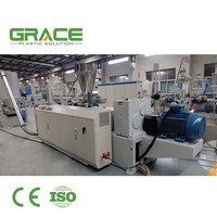 ग्रेस मशीनरी गर्म काटने पीवीसी पारदर्शी गोली Extruder Pelletizer छर्रों Pelletizing बनाने की मशीन लाइन