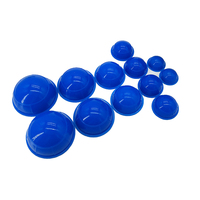 Outil de massage en silicone 12 pièces Gua Sha ventouses pour la thérapie des jambes du bras arrière