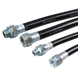 Exd chứng nhận ống dẫn linh hoạt ATEX Ống linh hoạt chịu dầu tùy chỉnh kích thước ống nổ bằng chứng linh hoạt kết nối ống - Product Image 1