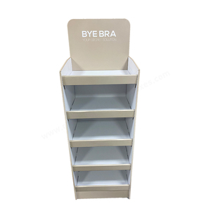 ชั้นวางสินค้าแบบตั้งพื้นทำจากกระดาษแข็งรีไซเคิลได้ ทันสมัย ถอดประกอบได้ ปรับแต่งโลโก้ได้ เป็นมิตรกับสิ่งแวดล้อม เหมาะสำหรับโชว์เสื้อผ้า - Product Image 6