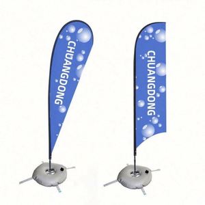 Banderas de Plumas para Exteriores, Pancartas Promocionales Personalizadas, Kit de Publicidad para Negocios, con Soporte de Fibra de Vidrio - Product Image 2