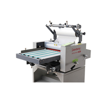 Machine à plastifier thermique automatique Double face A3/A4 A5/A6 A2 papier 375mm bande transporteuse chauffée laminage à froid Documents Conyevor