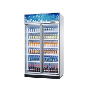 Réfrigérateur commercial vertical à porte vitrée à prix abordable pour hôtel - Product Image 3