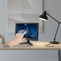 Moniteur LCD 10,1 pouces haute définition avec ports HDMI et VGA pour applications industrielles