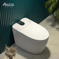 Nouveau design d'une seule pièce bon marché articles sanitaires en céramique bidet de toilette intelligent intelligent