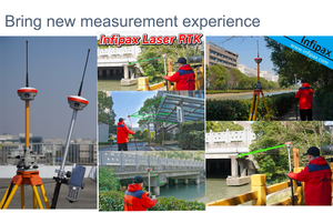 Mới Laser gnss GPS rtk địa hình infipax L30 Ultra gnss rtk GPS rtk với X2 cầm tay điều khiển hỗ trợ IMU - Product Image 5