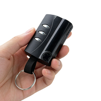 Télécommande de garage/portail noire PUJOL VARIO 433,92 MHz. Compatible uniquement avec l'émetteur de commande PUJOL VARIO 433 M