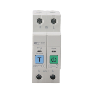 63A Tuya Electric 2P AC90-300V <span class=keywords><strong>30mA</strong></span> Smart WiFi Wireless Timer Schalter Energie KWH Meter Überlast Erdschluss schutz - Product Image 1
