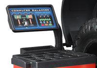 En promotion : Élévateur d'équilibrage de pneus avec 200 tr/min, capacité de 50 kg, alimentation 110/220 V pour l'alignement et l'équilibrage des roues
