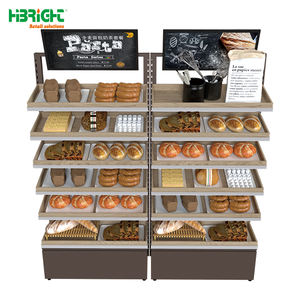 Equipo de tienda de panadería personalizado Estante de exhibición de pan de panadería para la venta - Product Image 3