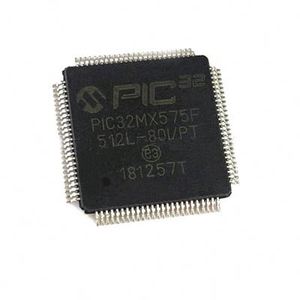 Electronic Component Microchip PIC32MX575F512L-80I/PF genuine micro core <strong>can</strong> be used for burning program - Product Image 1