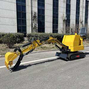 الصين <span class=keywords><strong>0.6</strong></span> طن صغير الحفار الزاحف تراكتور المعدات المتحركة حفار الزاحف الصغير - Product Image 6