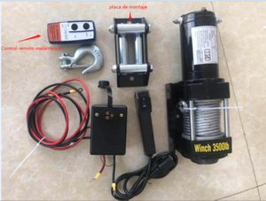 <span class=keywords><strong>Treuil</strong></span> électrique portable 12V/24V <span class=keywords><strong>pour</strong></span> voiture et bateau, capacité 3000 lb / 12000 lb, mini moteur d'ancrage - Product Image 2