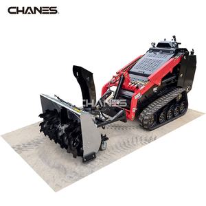 Новый дизельный двигатель Perkins Kubota, 25hp, мини-погрузчик, супер дешевый 430TX, джойстик, управление, резиновые гусеницы, погрузчик - Product Image 4