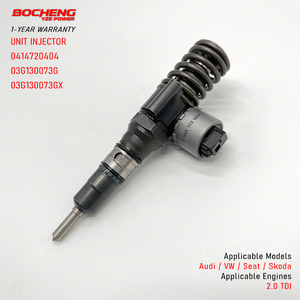 หัวฉีดน้ำมันดีเซล 0414720404 รุ่น 03G130073G สำหรับ VW Audi Skoda Seat Mitsubishi 2.0 TDI BKD BRE Engine Unit Injector - Product Image 1