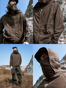 Ropa de Protección Solar Personalizada UPF 100, de Secado Rápido, con Media Cremallera, Transpirable, con Patrón Sólido, de Poliéster/Nailon, Manga Larga - Product Image 4