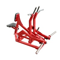 Máquina de Gimnasio Comercial para Ejercicios de Hombros, Máquina de Remo Iso Lateral, Equipo de Fitness para Remo Sentado