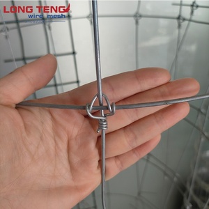 Оптовая продажа, заводская цена, шарнирный фиксированный шарнирный полевой забор для крупного рогатого скота, лошади, овец, квадратное отверстие, Проволочная Ткань, резка на заказ - Product Image 3