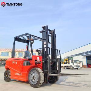 Carrello Elevatore Elettrico da 3,5 Tonnellate Best Seller con Batteria a Lunga Durata per Grandi Supermercati, Magazzini e Movimentazione Materiali - Product Image 6