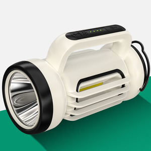 Reflector LED portátil con batería recargable, luz para acampar al aire libre, reflector de alta intensidad, fuente de luz blanca - Product Image 1
