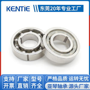 จำหน่ายโดยตรงจากโรงงาน ลูกปืนเม็ดกลมร่องลึกแบบแถวเดียว สแตนเลส 304 ชนิดพิเศษ รุ่น S6002 แบบเปิด ไม่ได้มาตรฐาน ขายส่ง - Product Image 5