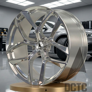 Jantes forgées <span class=keywords><strong>DATC</strong></span> 19-22 pouces à 5 branches, entraxes décalées 5x112 5x120 5x127, chromées pour Cadillac Escalade Chevy Tahoe - Product Image 1