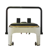 Appareil de Pilates Reformer Commercial en Aluminium avec Cadre en Acier et Dossier Réglable pour Entraînement Physique